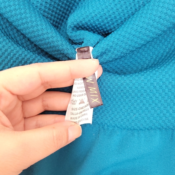 Fleece-line Boutique Blue Leggings One Size - Picture 6 of 8